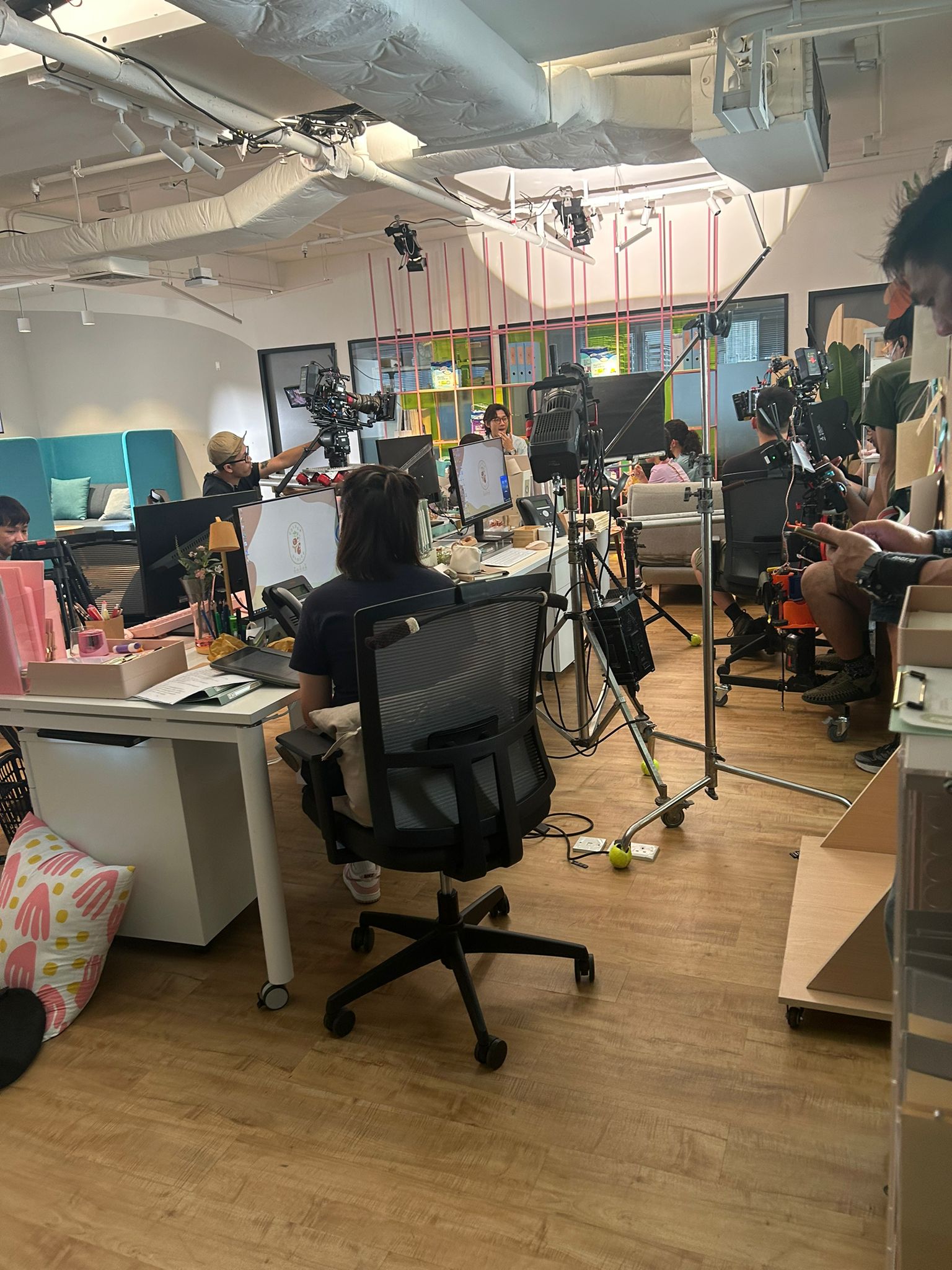 commercial shoot vibrant open event space rental kwun tong amphi studios hong kong