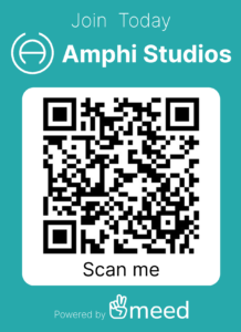 amphi studios coworking space meed loyalty QR code membership scan