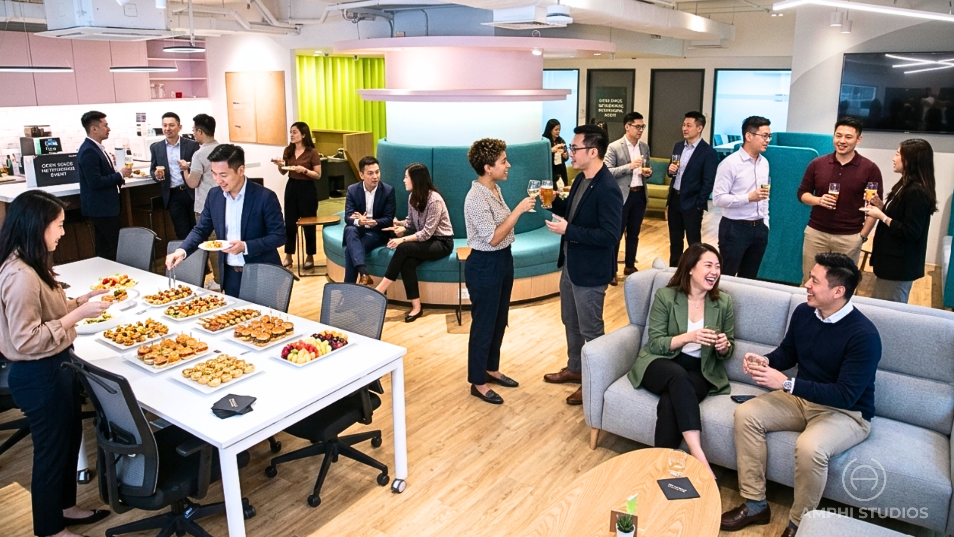 event space kwun tong corporate networking Amphi Studios